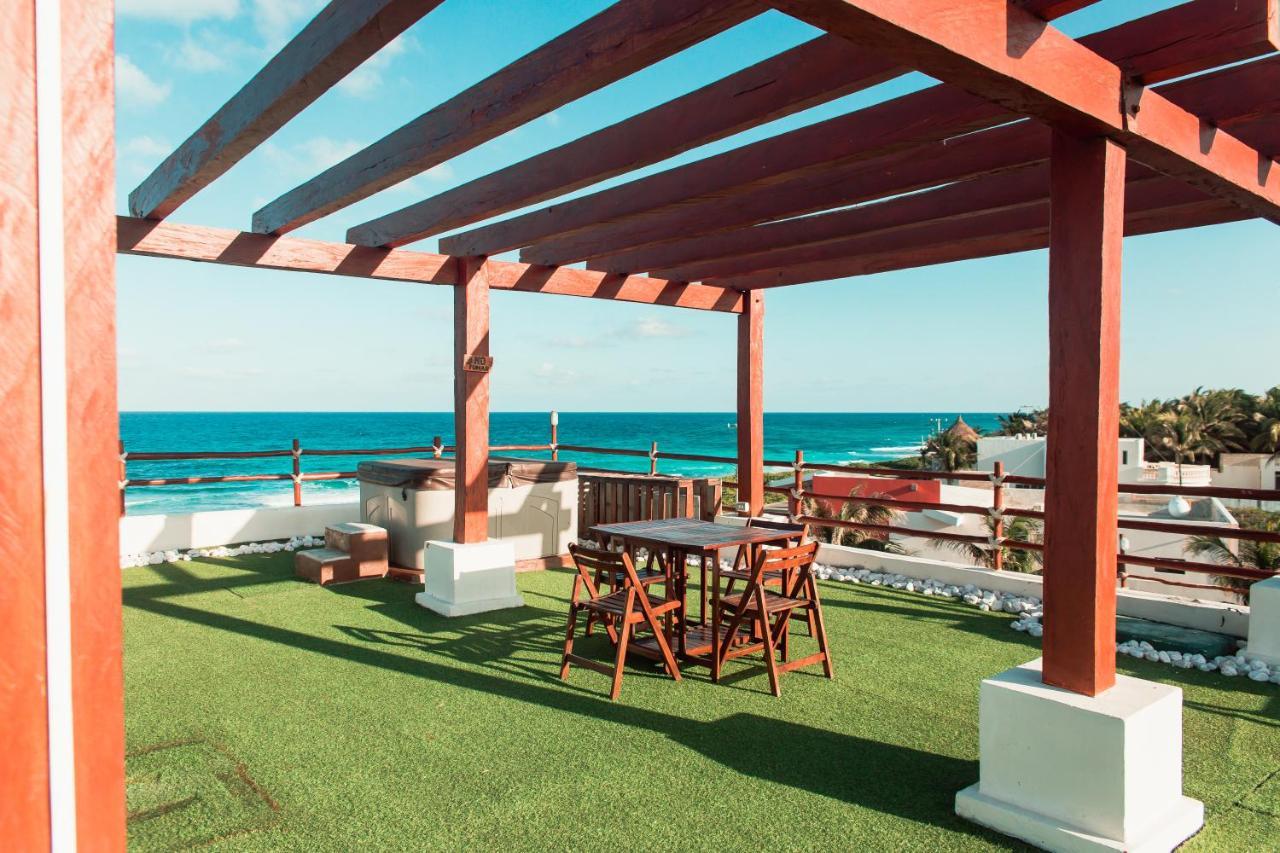 Villa With Ocean View, Pool, Restaurant And Rooftop Isla Mujeres Luaran gambar
