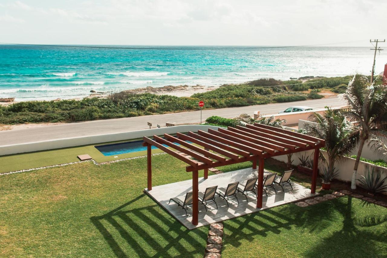 Villa With Ocean View, Pool, Restaurant And Rooftop Isla Mujeres Luaran gambar