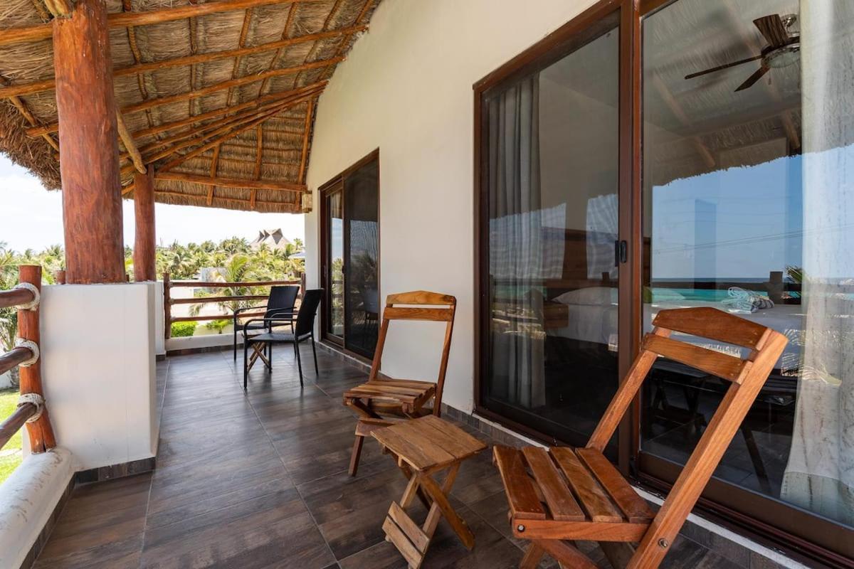 Villa With Ocean View, Pool, Restaurant And Rooftop Isla Mujeres Luaran gambar