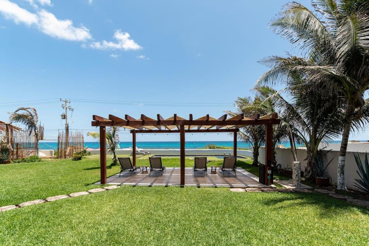Villa With Ocean View, Pool, Restaurant And Rooftop Isla Mujeres Luaran gambar